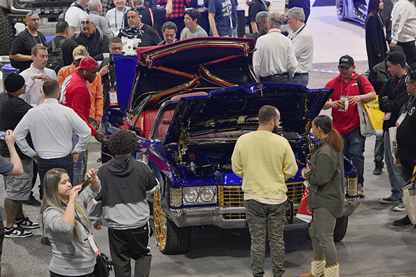 Attendees At A Previous Sema Show. 